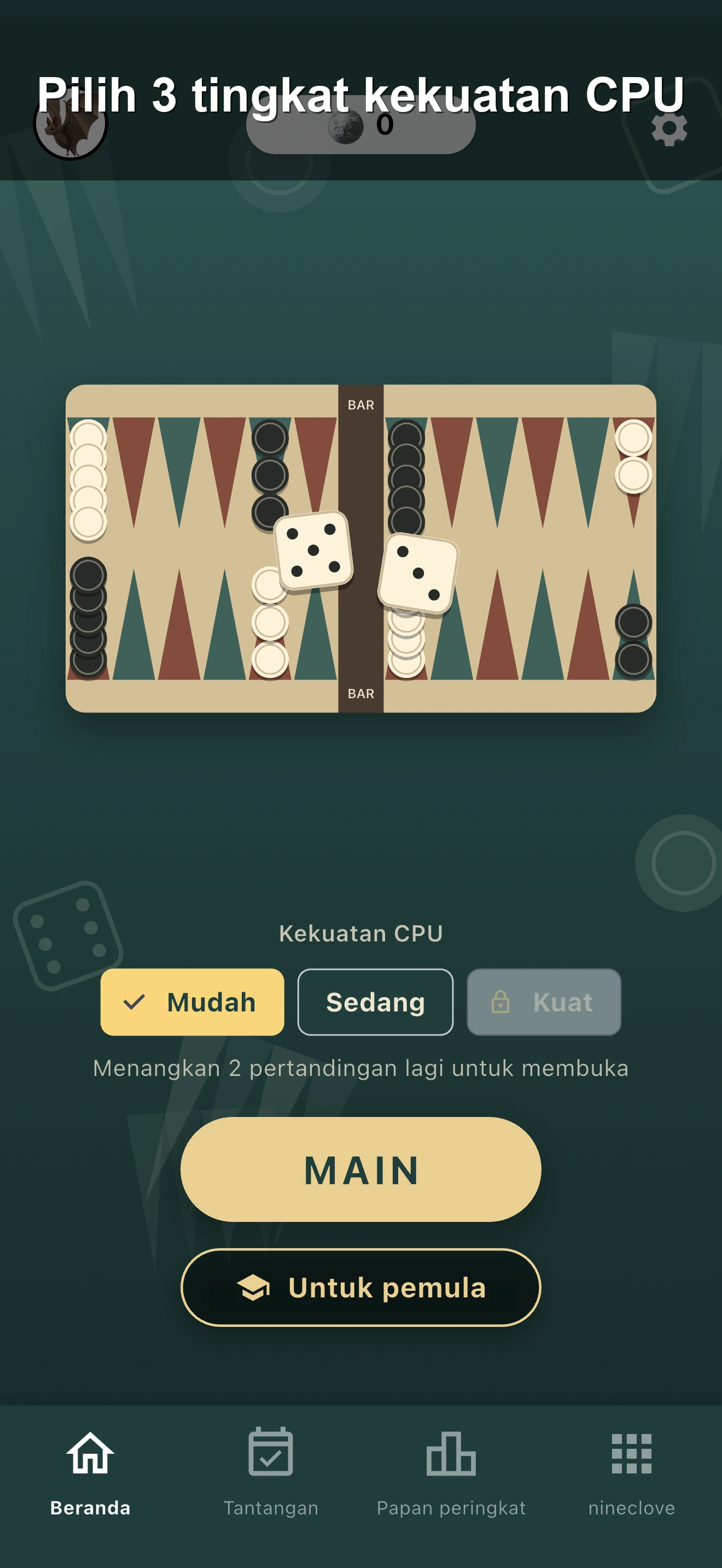 Backgammon screenshot 3