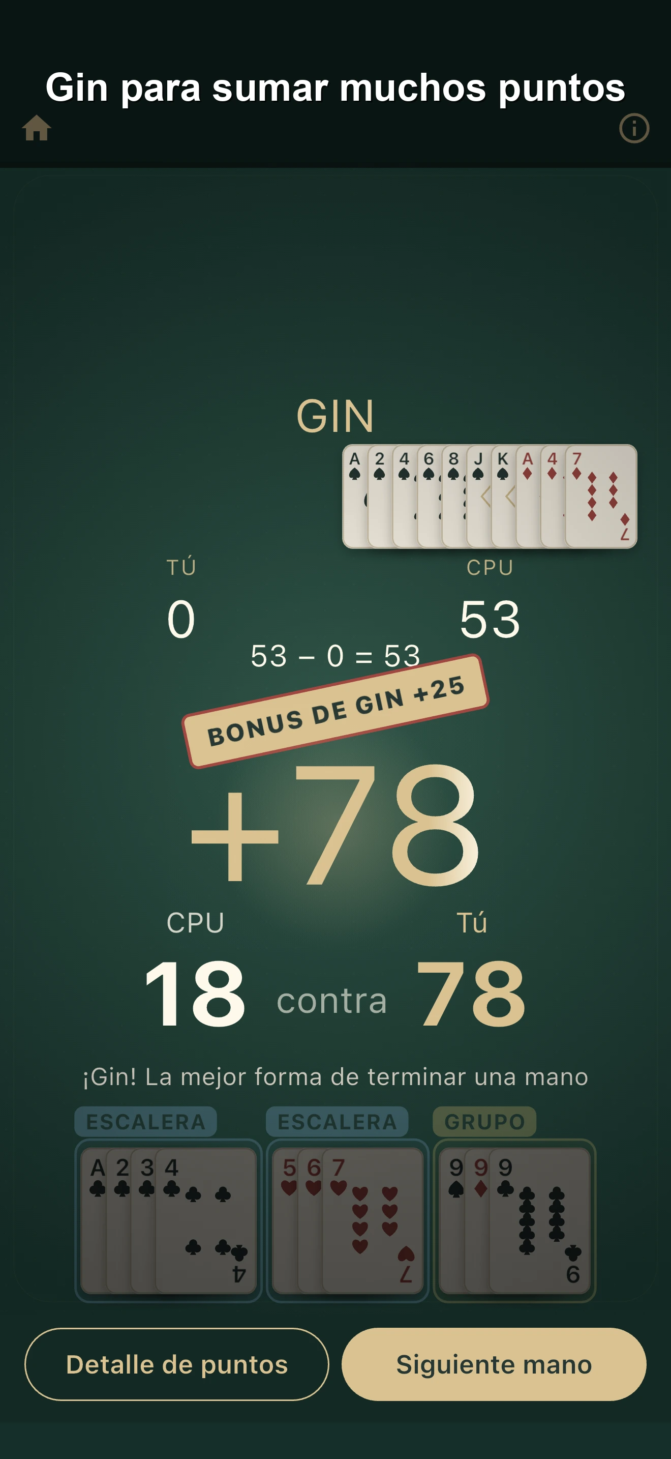 Gin Rummy screenshot 3