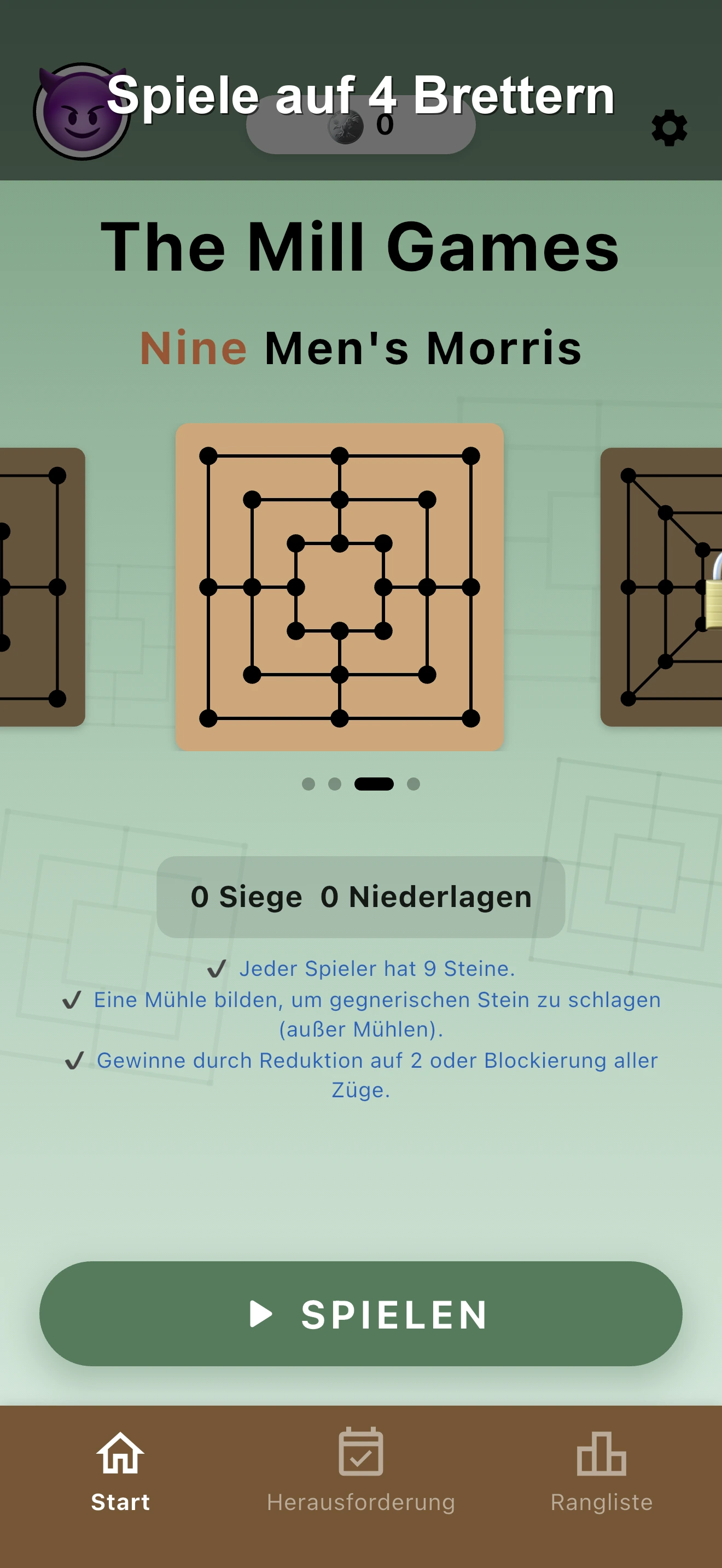 Mühle screenshot 2