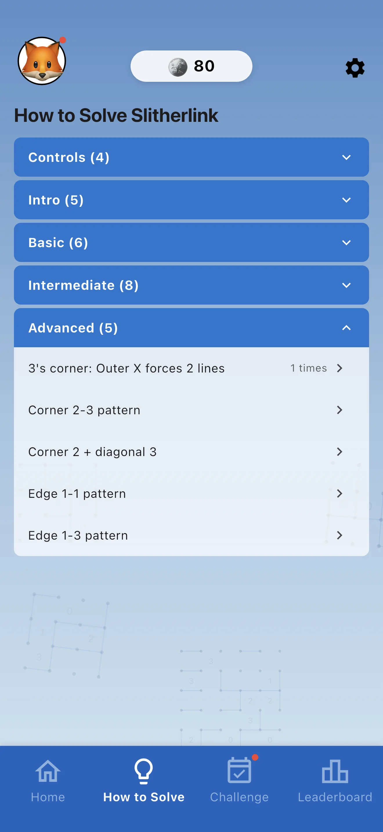 Slitherlink screenshot 4