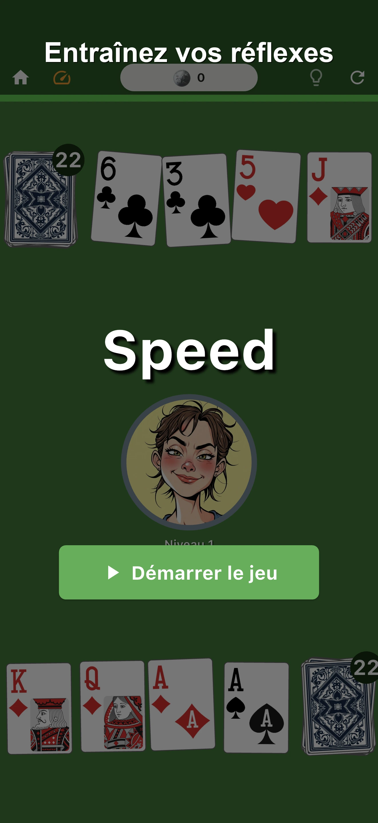 Speed Jeu de Cartes Duel screenshot 1