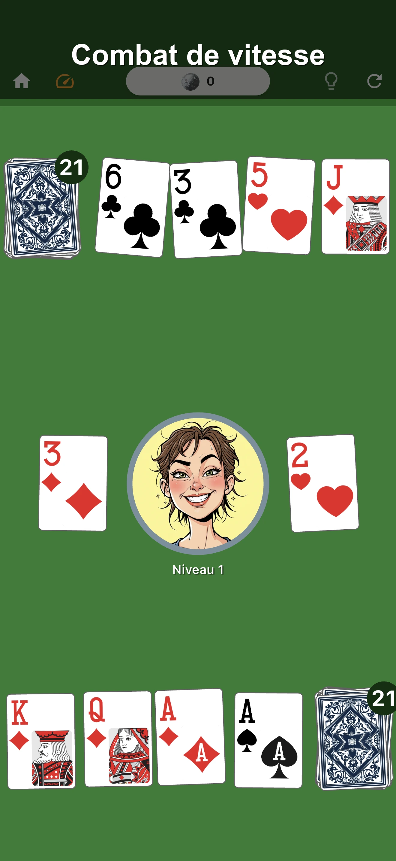 Speed Jeu de Cartes Duel screenshot 2